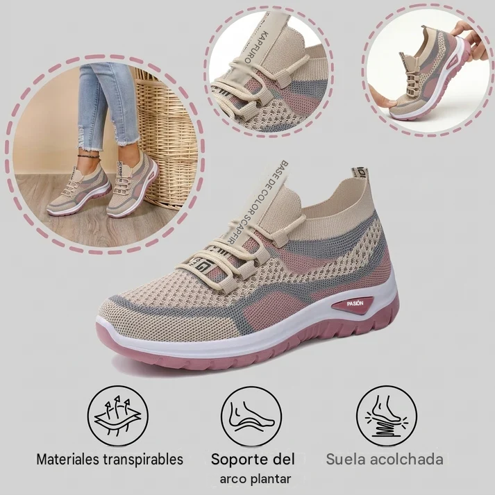 【🎁¡Último día con un 50% de descuento, no te lo pierdas!】Zapatos ortopédicos ergonómicos con soporte para el arco del pie ✅️ que hacen que caminar sea indoloro 👞