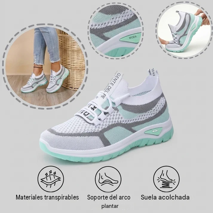 【🎁¡Último día con un 50% de descuento, no te lo pierdas!】Zapatos ortopédicos ergonómicos con soporte para el arco del pie ✅️ que hacen que caminar sea indoloro 👞