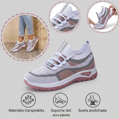 【🎁¡Último día con un 50% de descuento, no te lo pierdas!】Zapatos ortopédicos ergonómicos con soporte para el arco del pie ✅️ que hacen que caminar sea indoloro 👞