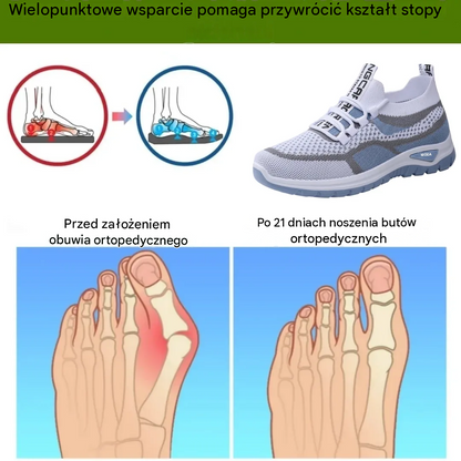 【🎁Ostatni dzień na 60% zniżki, nie przegap!】Ergonomiczne buty ortopedyczne z podparciem łuku stopy✅️, dzięki któremu chodzenie jest bezbolesne👞
