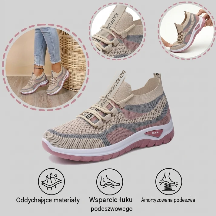 【🎁Ostatni dzień na 60% zniżki, nie przegap!】Ergonomiczne buty ortopedyczne z podparciem łuku stopy✅️, dzięki któremu chodzenie jest bezbolesne👞