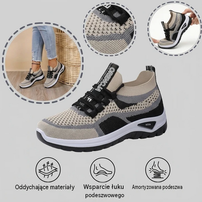 【🎁Ostatni dzień na 60% zniżki, nie przegap!】Ergonomiczne buty ortopedyczne z podparciem łuku stopy✅️, dzięki któremu chodzenie jest bezbolesne👞