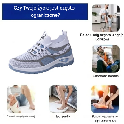 【🎁Ostatni dzień na 60% zniżki, nie przegap!】Ergonomiczne buty ortopedyczne z podparciem łuku stopy✅️, dzięki któremu chodzenie jest bezbolesne👞